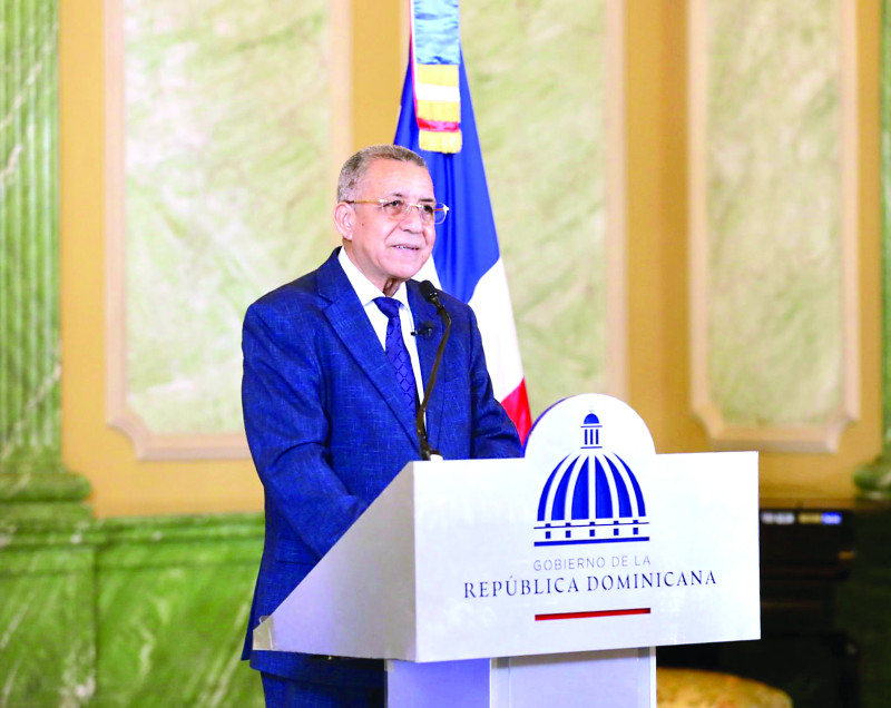 Félix Reyna, director de Estrategia y Comunicación Gubernamental, ofrece informe sobre los logros de la actual gestión administrativa.