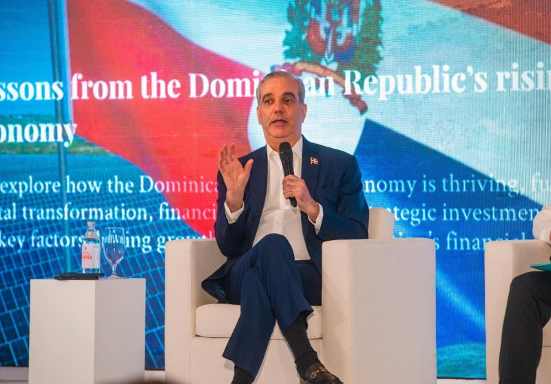 El presidente Luis Abinader