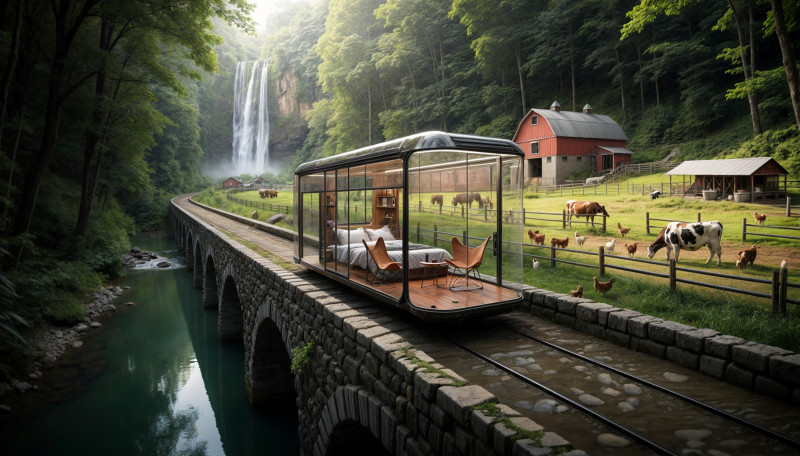 Los huéspedes podrán presenciar de cerca las labores de ordeño y  recolección de huevos inmersos en la naturaleza. Foto: HAADS.