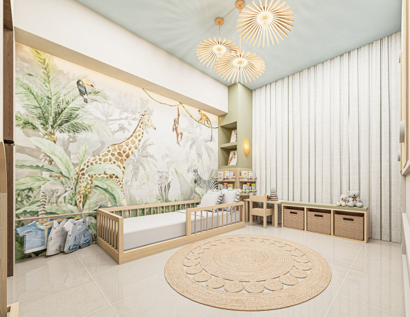 Dormitorio Montessori en República Dominicana