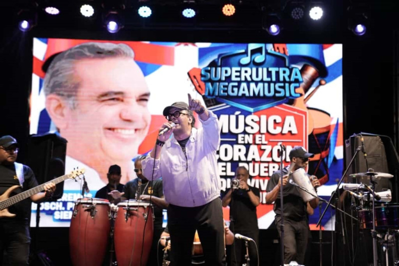 Ciudad Juan Bosch recibió el merengue tradiconal de Sergio Vargas, quien cerró el evento la noche del domingo 5 de octubre 2025.