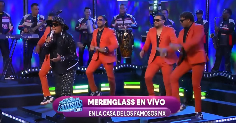 Merenglass cuando ponía broche de oro en la final de "La Casa de los Famosos México