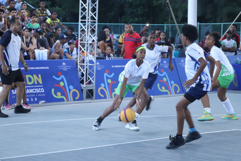 Momento de acción del partido