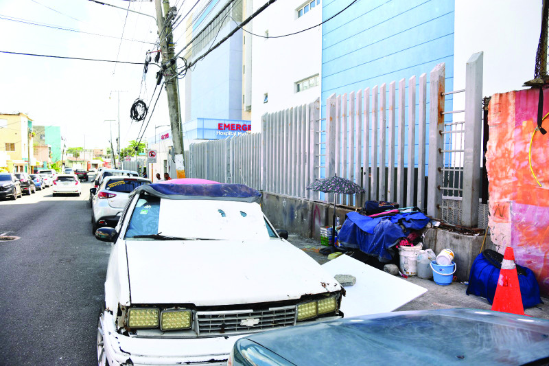 En el entorno de la Ciudad Sanitaria persisten las áreas deterioradas.