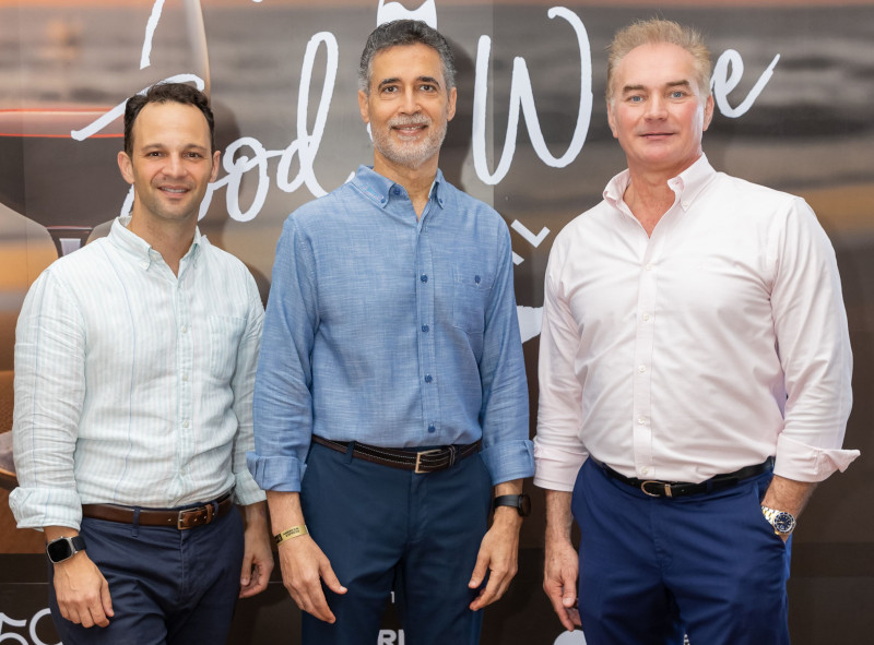 Charles Keusters, Andres Pichardo y Jason Kycek.