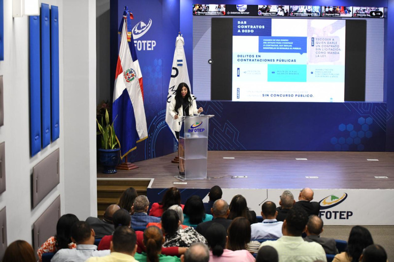 Conferencia "Mejoras en el Código Penal de la República Dominicana" impartida por la Procuradora General de la República, magistrada Yeni Berenice Reynoso.