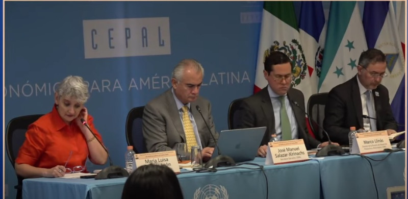 Ejecutivos de la Cepal.