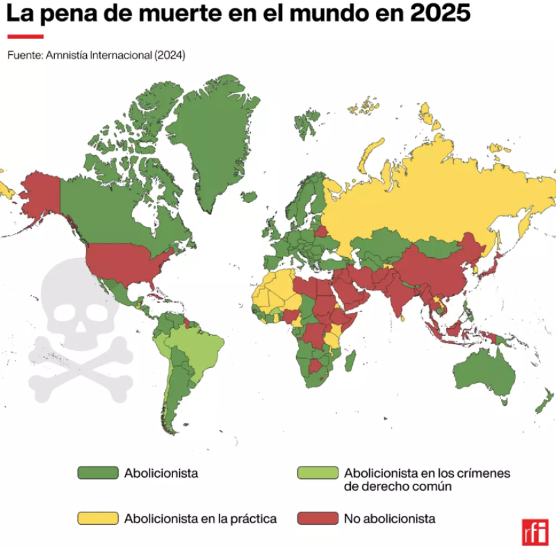 Cifras recopiladas por Amnistía Internacional.