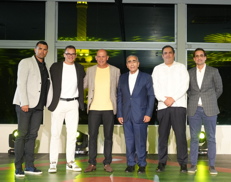 Luis Urueta, Gian Guzmán, René Francisco, Víctor García, Danilo Ginebra y Gustavo García