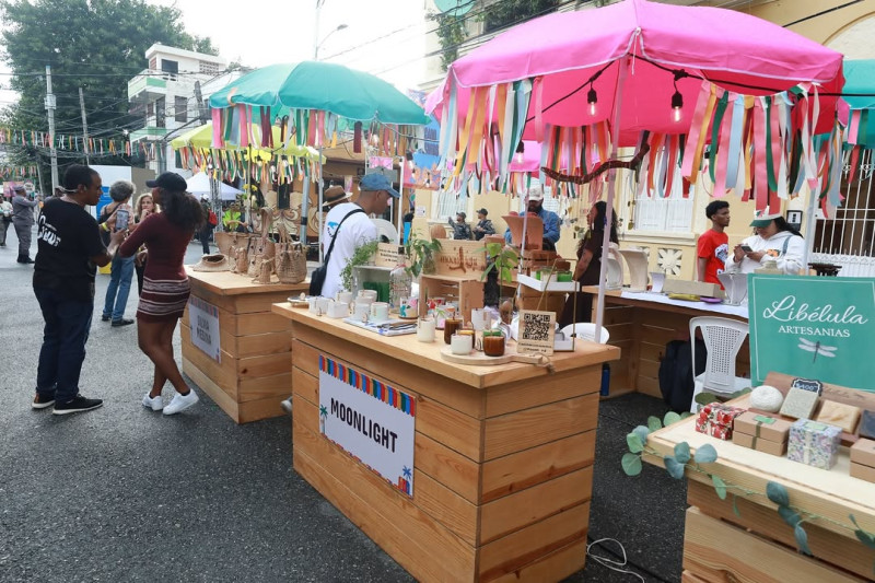 Las calles de Ciudad Nueva durante el Festival de Creatividad, Arte y Entretenimiento (CAYE 2025).