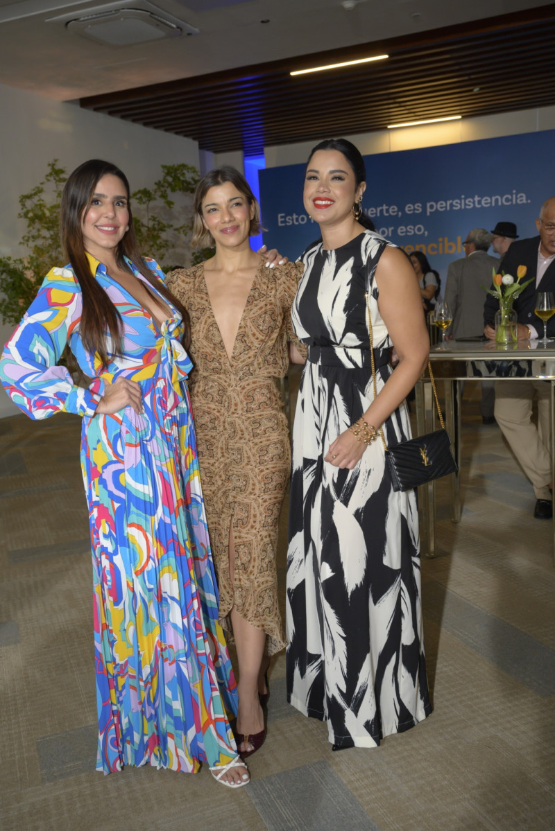 Laura Bonelly, Nashla Bogaert y María Angélica Ureña