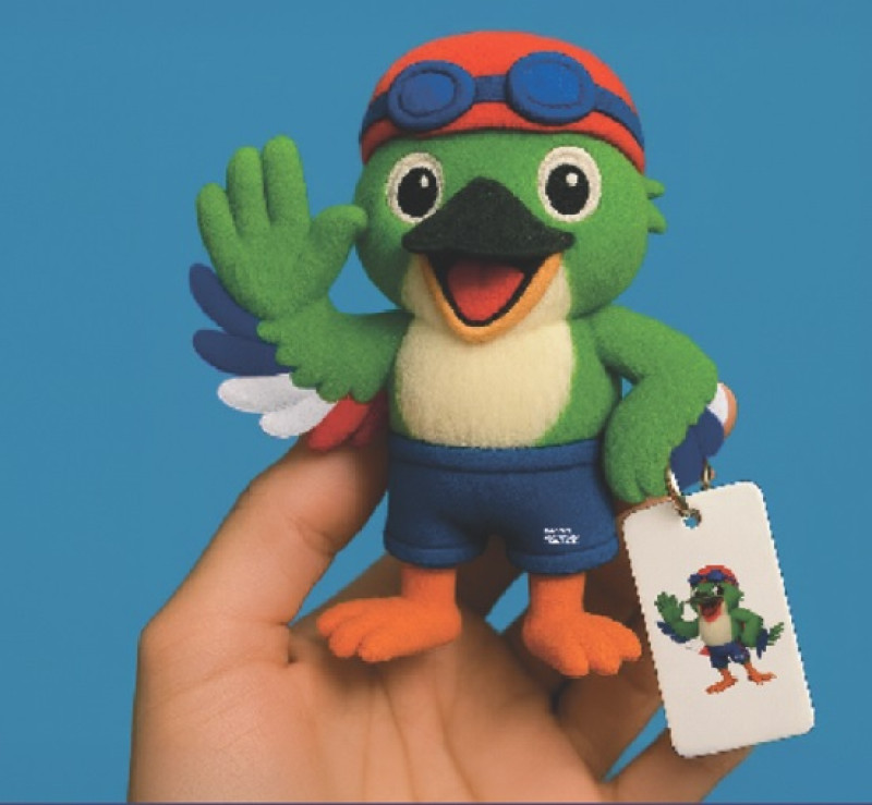 “Colí nos recuerda que los sueños también tienen alas”, promueve su elección el Comité Organizador de los JCC.