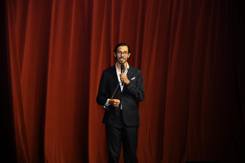 Guillermo Emilio Molina, escritor y director la producción. Es nieto del sindicalista Henry Molina.