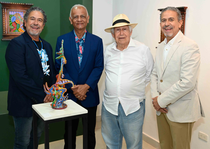 Pedro José Bodden, Persio Checo, Víctor Romero Laffita y Juan Julio Bodden.