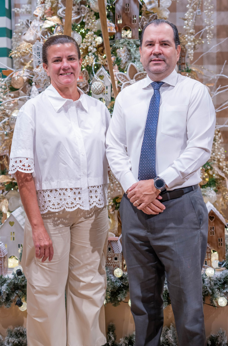 Beatriz Puello y Guillermo Brito.