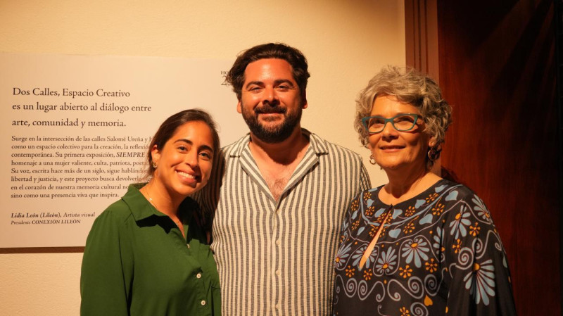Karla Flores, Luis José Viyella León y Lidia León