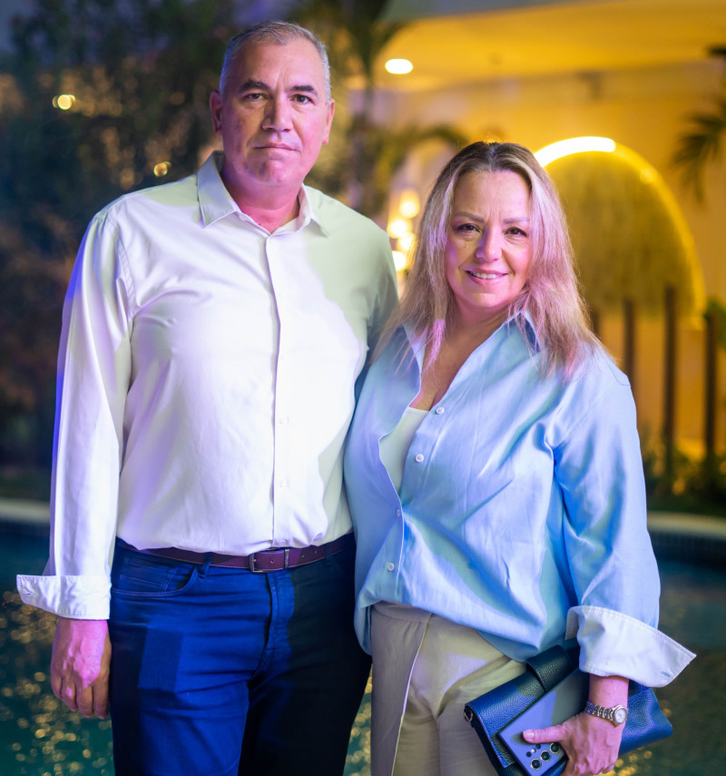 Marcelo Ballester y Betina Rey.