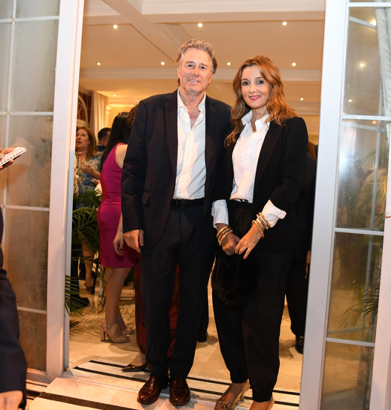 Hugo Vallanti y Cristina Kovira.