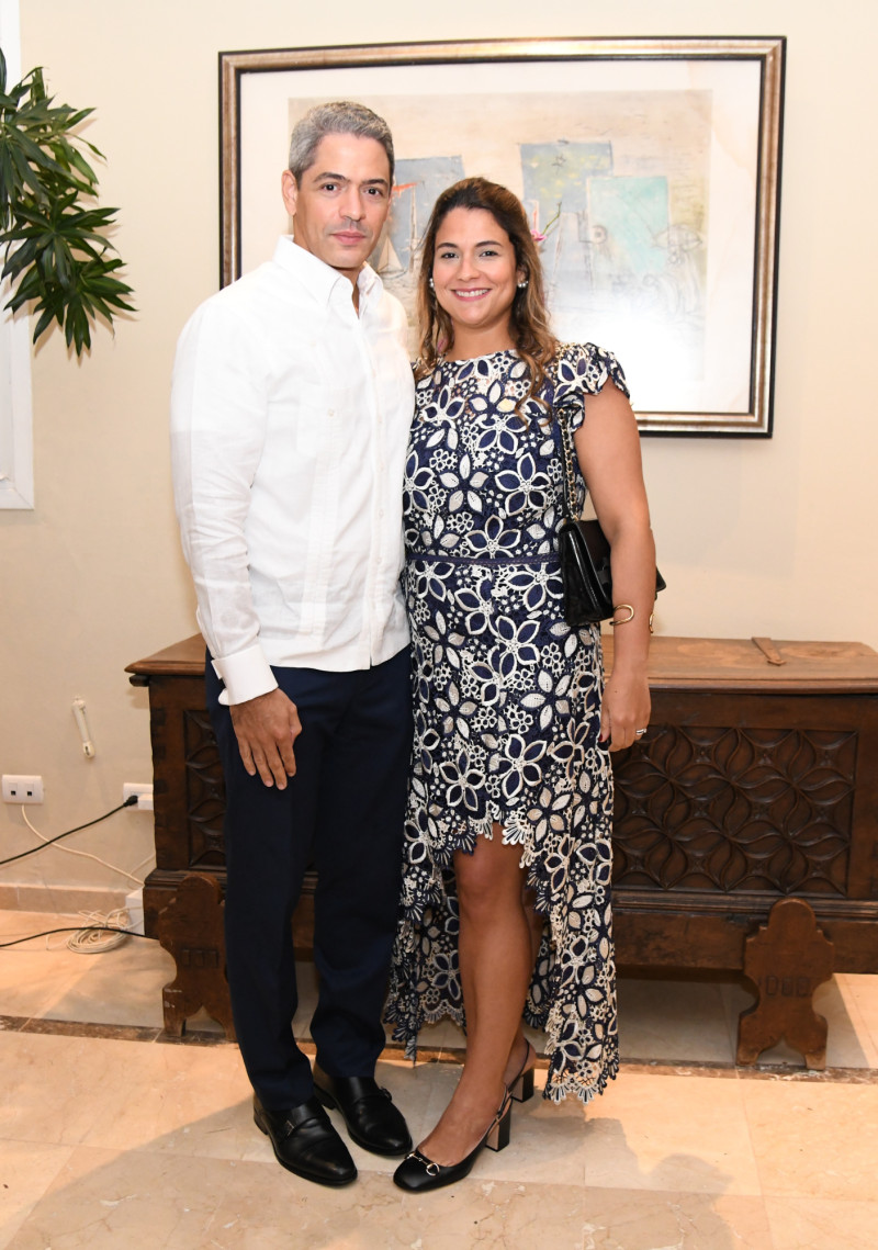 Santiago Reynoso y Cristina Marcos.