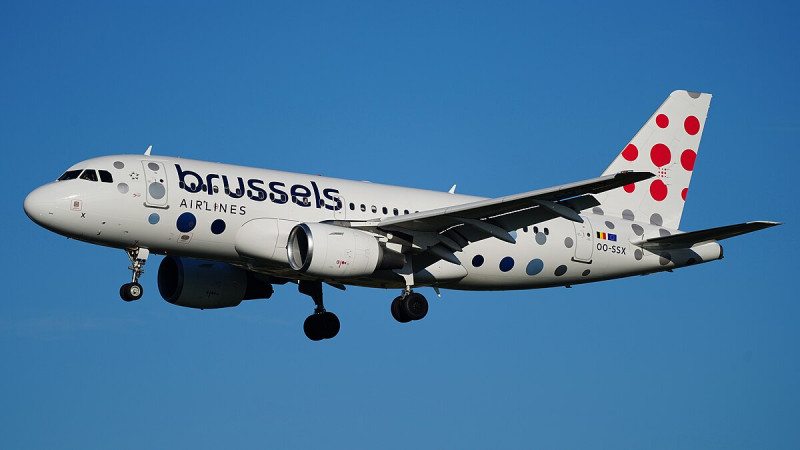 Avión de Brussels Airlines