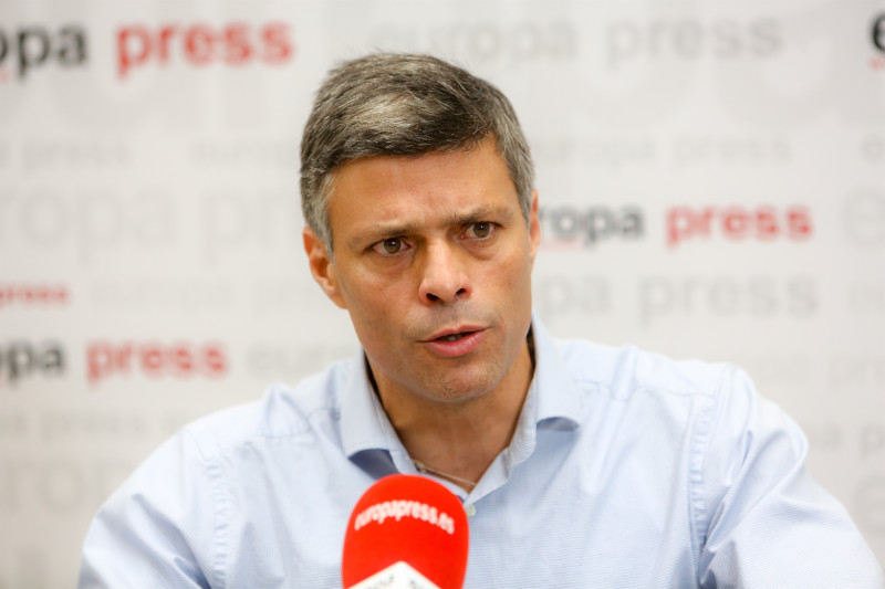 Leopoldo López, dirigente opositor venezolano

RICARDO RUBIO - EUROPA PRESS
22/4/2021