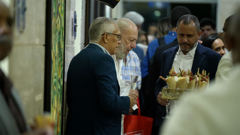 Ángel Almánzar, Freddy Ginebra y Alvin Reyes.