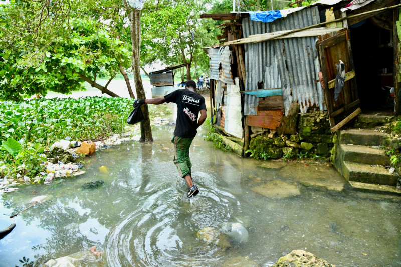 Zona vulnerable por el huracán Melissa