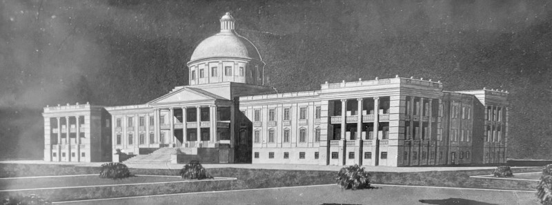 Construcción del Palacio Nacional