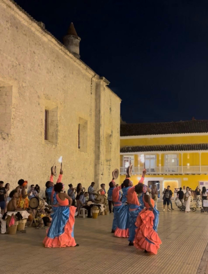 Bailes típicos en Cartagena