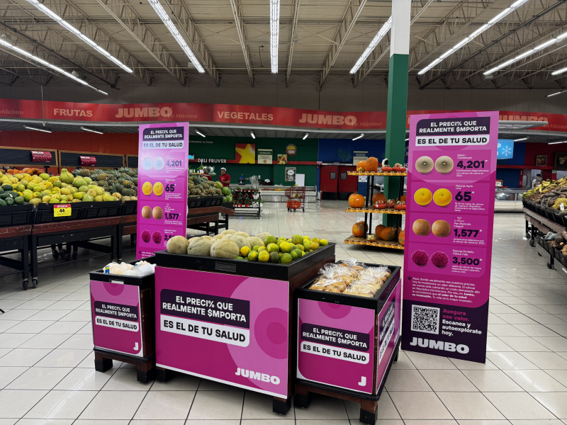 Los clientes que visitaron las tiendas Jumbo o su plataforma digital se sorprendieron al ver precios fuera de lo común.
