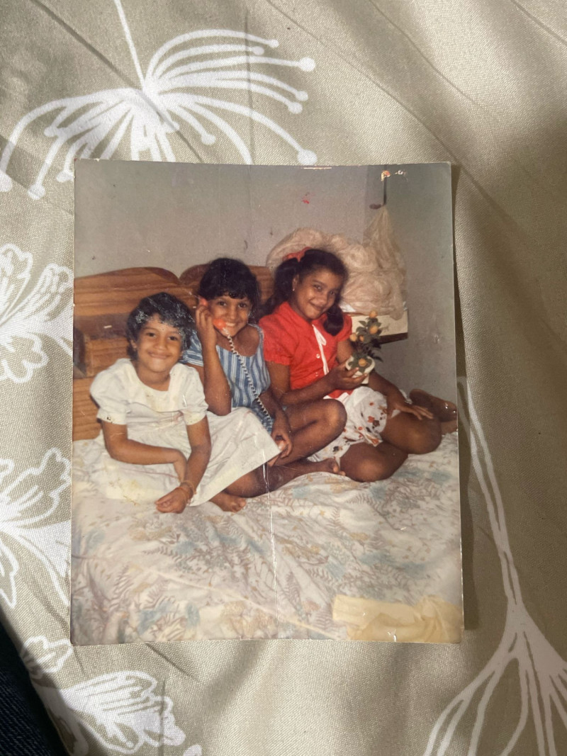 Rosanna Tremols en su infancia