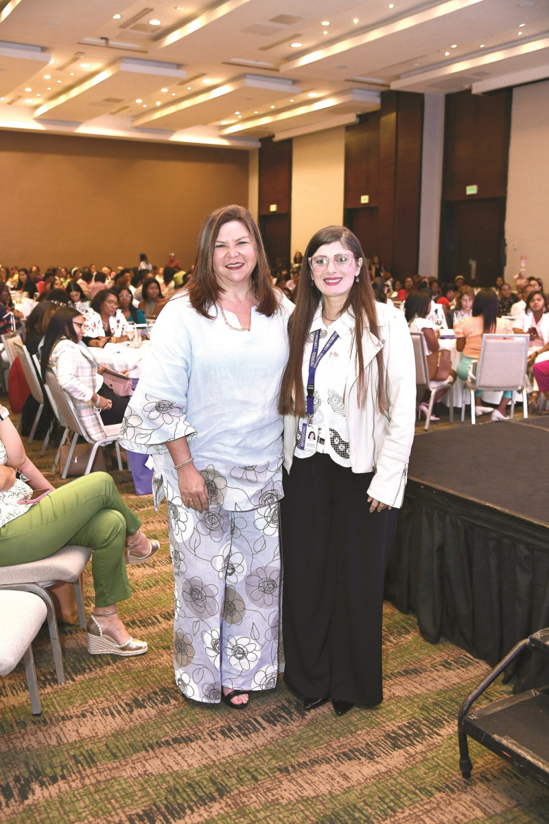 Emelinda Padilla Faneytt y Nour Adoumieh Coconas.