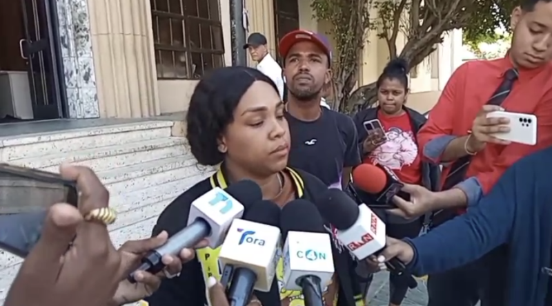 Madre de menor herida en Capotillo.