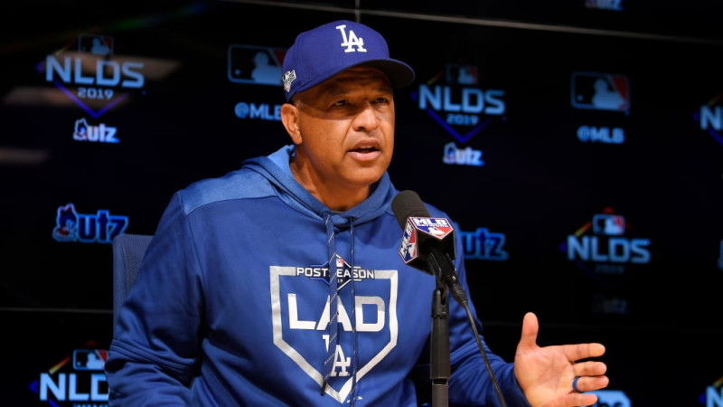 Dave Roberts, manager de los Dodgers de Los Ángeles.