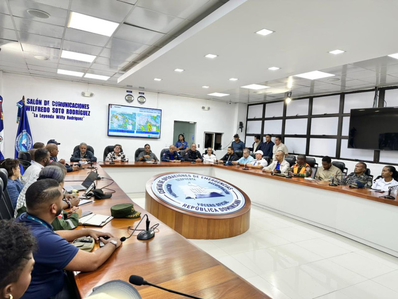 Rueda de prensa del COE