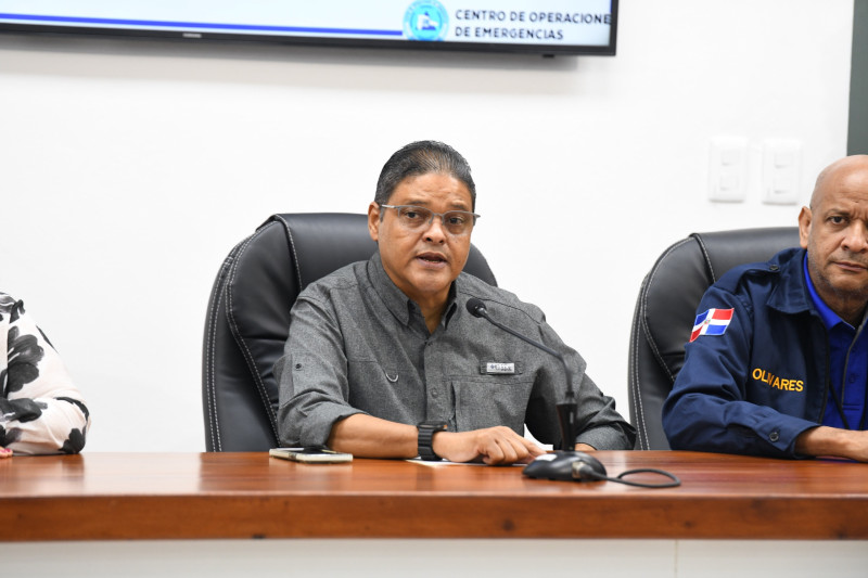 El director del COE, Juan Manuel Méndez.