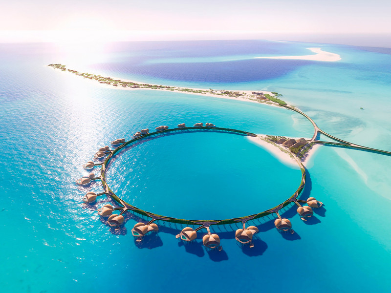 Como primer Ritz-Carlton Reserve, el complejo Nujuma establece un nuevo referente mundial en exclusividad. Foto: 'Saudi, Welcome to Arabia'.