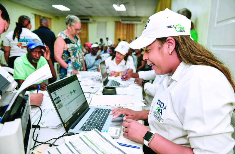 Moradores de Capotillo recibieron atención en salud.
