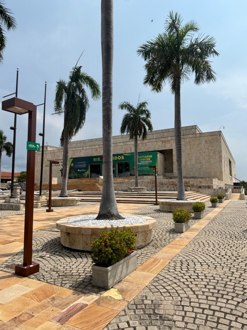 El restaurante Marea está ubicado en el Centro de Convenciones