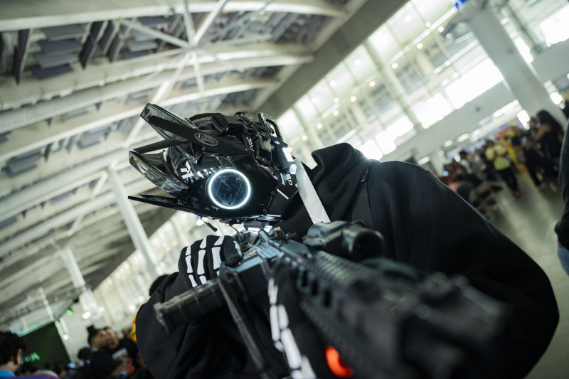 Comic Con 2025 RD. El público disfrutó del ambiente generado en el parque de San Soucí.