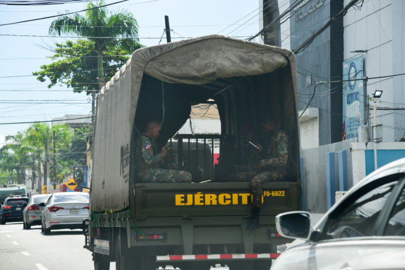 Implementan operativo militar en San Cristóbal.