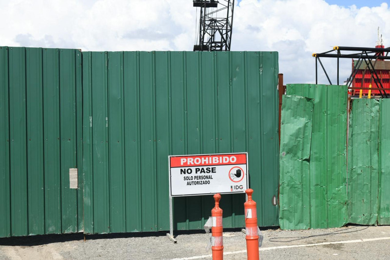 Rejas cubren estructura de la Terminal Don Diego.