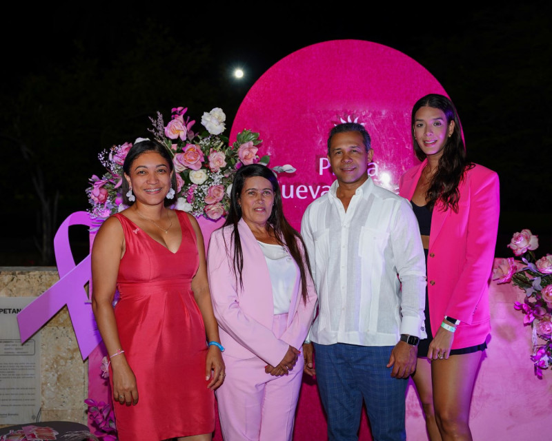 Rosy Santana, Santa Valdez, Alejandro Mora e Irina Peguero