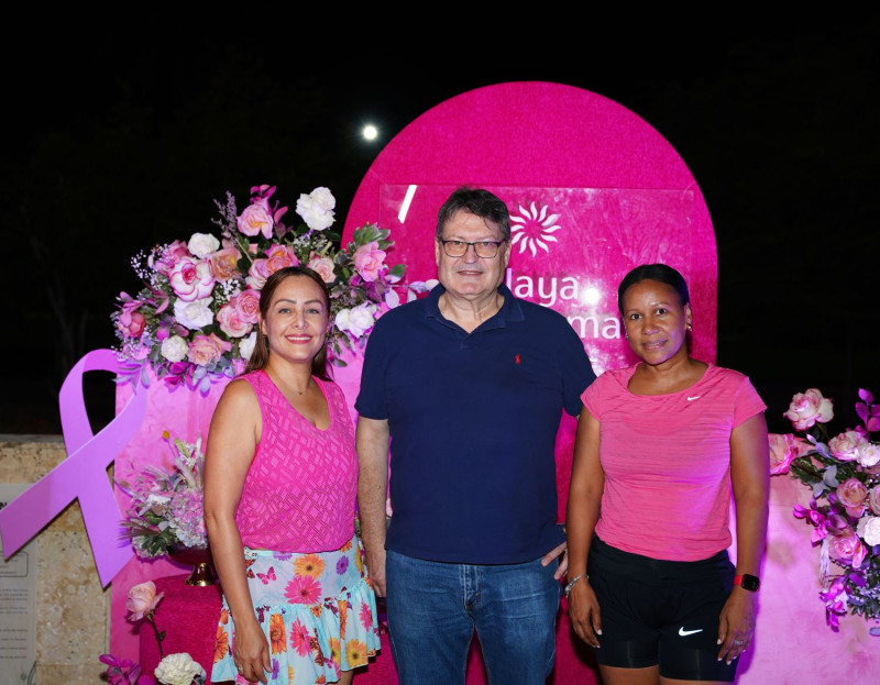 Wendy Aza, José Francisco Rodríguez y Leonor Lorenzo.