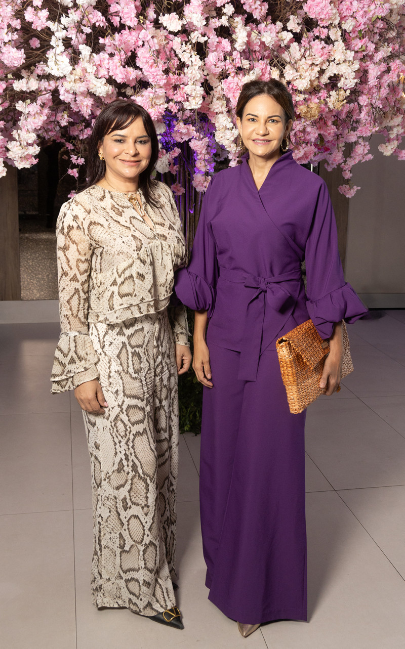 Melkis Díaz y Celeste Pérez