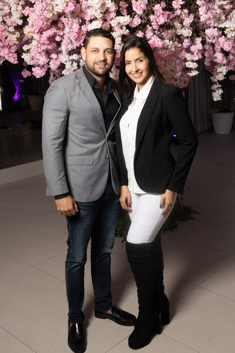 Leandro Batista y Katherine Amesty