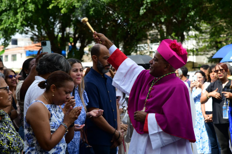Júbilo entre los católicos de Santo Domingo Este