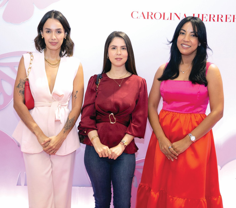 Jessica Klemps, Fior Lora y Michelle Durán.