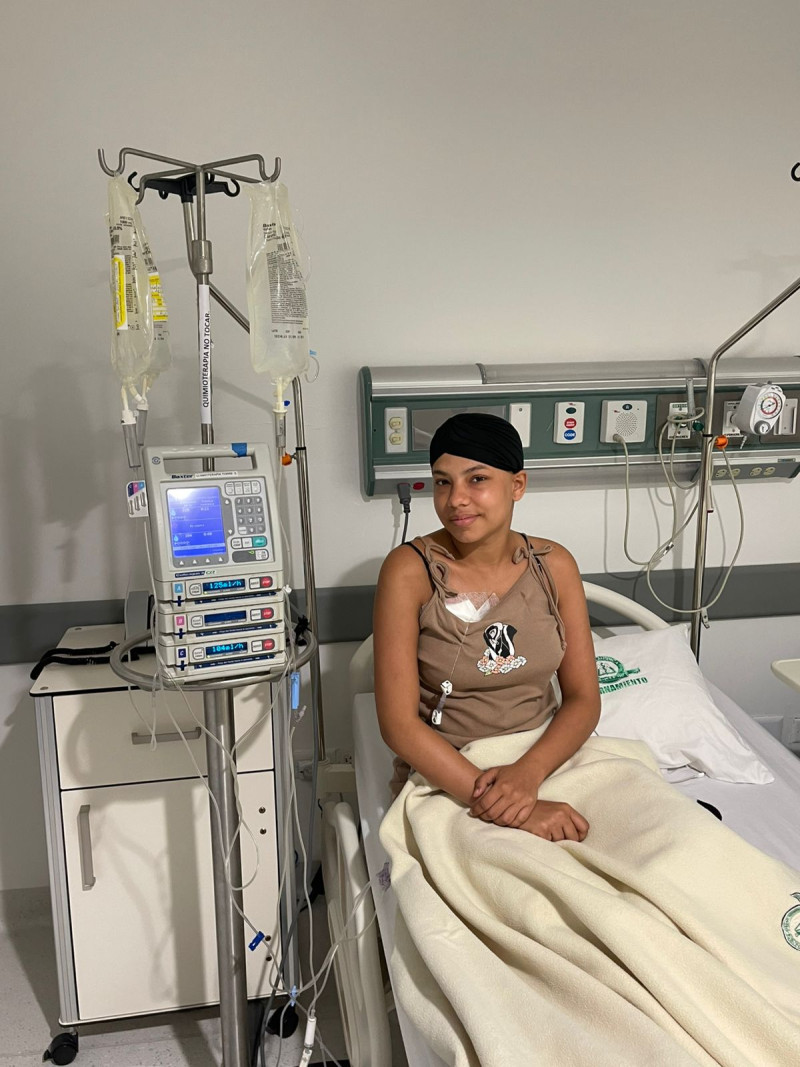 Pie de foto
Chantal Santiago García padecer de Linfoma de Hodgkin, un cáncer del tejido linfático