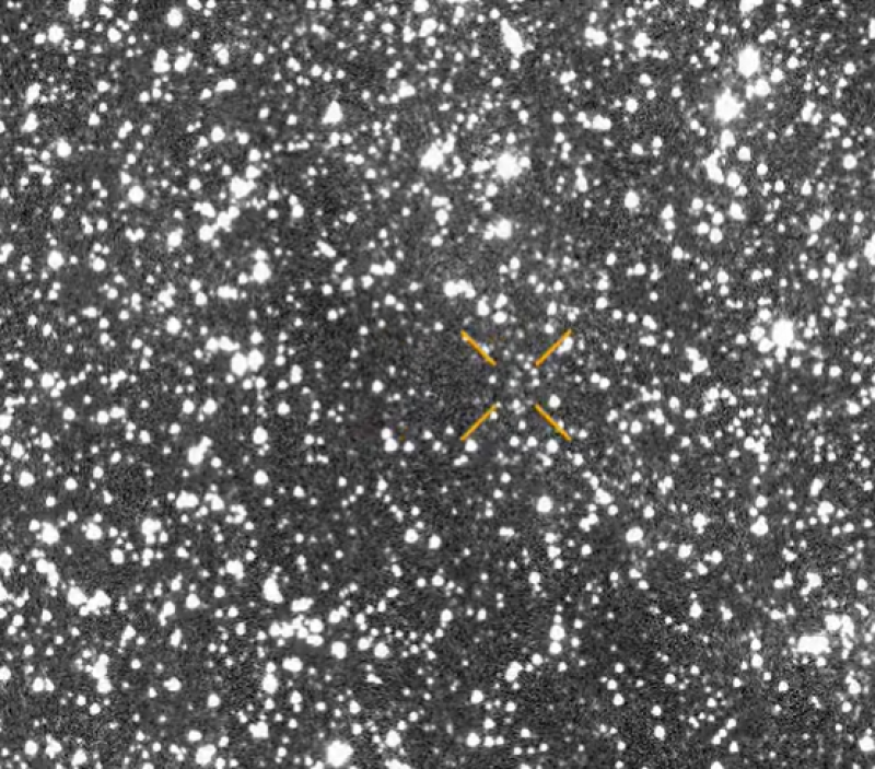 Esta animación muestra las observaciones del cometa 3I/ATLAS cuando fue descubierto el 1 de julio de 2025. El telescopio de rastreo ATLAS, financiado por la NASA y ubicado en Chile, fue el primero en informar que el cometa se originó en el espacio interestelar.